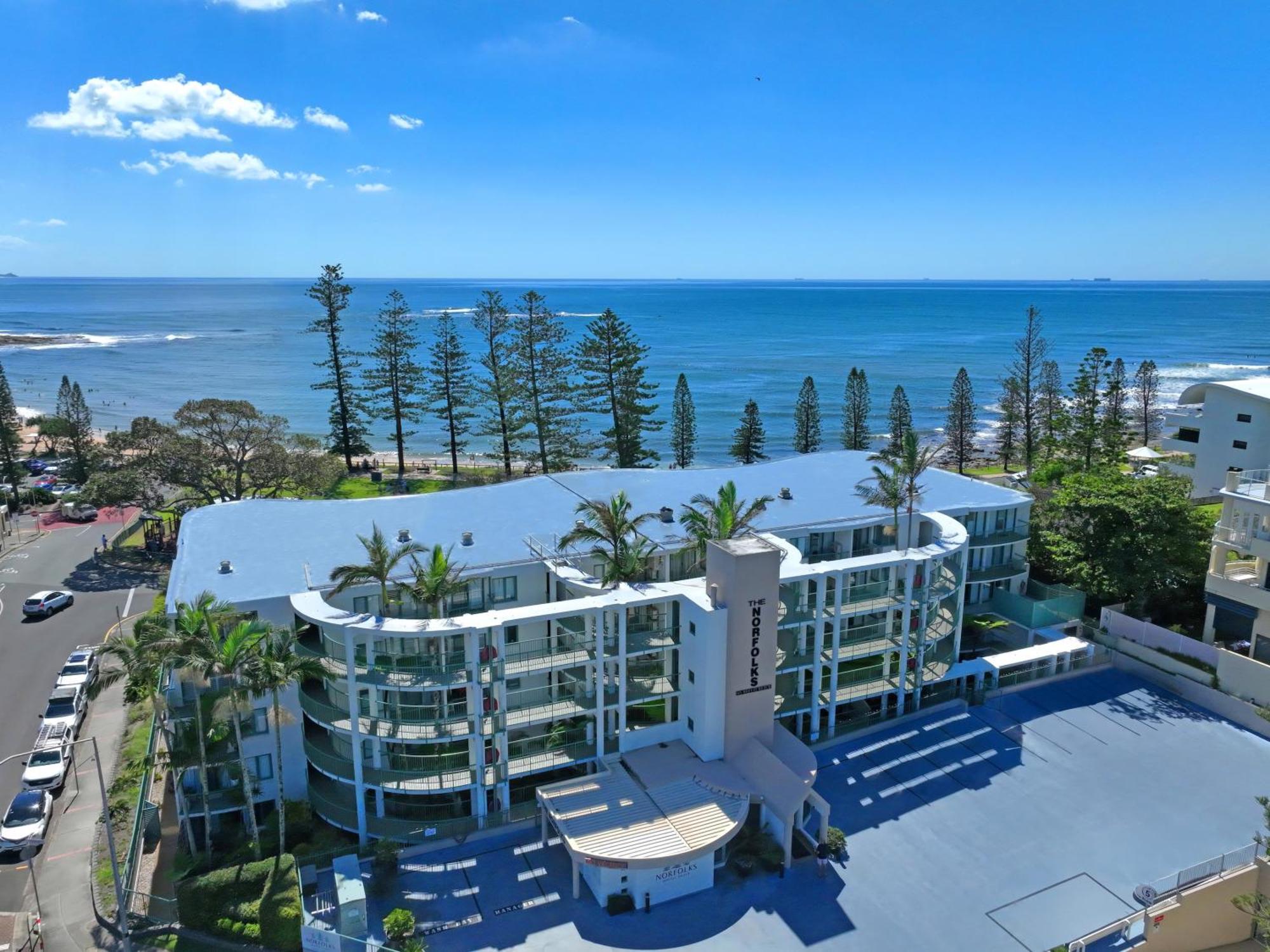 The Norfolks On Moffat Beach Caloundra Extérieur photo